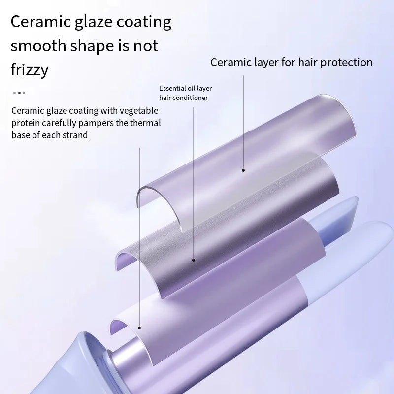 Fast Heating 28MM Auto Rotating Ceramic Hair Roller Professional Curling Iron Curling Wand Hair Waver