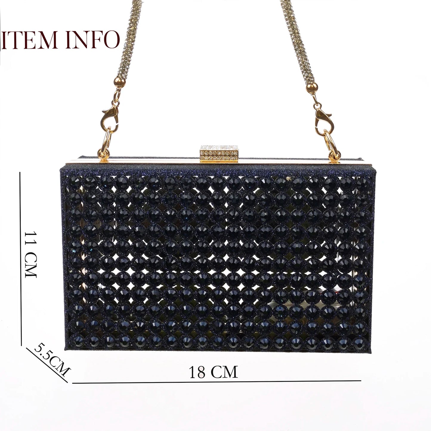 Nigerian New Trending Cutout Style Navy Blue Elegant Women's Shoes and Party Wedding Bag