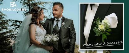 High-Quality Slim-Fit Men's Two-Piece Suits for Wedding Smart Casual Business Office Wear plus Size Available