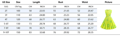 Inside Out Sadness Dress Girls Halloween Joy Cosplay Costume Children Cartoon Movie Role Play Print Frock Kid Fantasy Party Gown