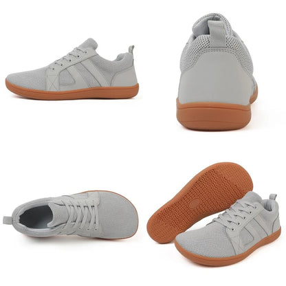 Men's Wide Minimalist Barefoot Sneakers | Unisex Zero Drop Sole | Optimal Relaxation