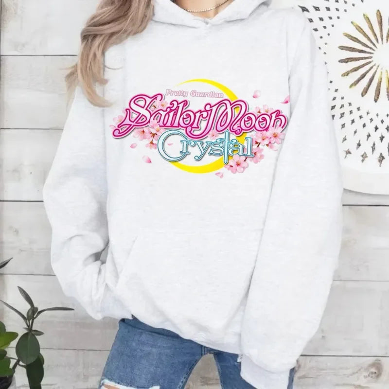 Hoodie Women, Autumn Winter Anime Printed Sweatshirt,Harajuku Y2k Loose Casual Pullover Coat for Ladies