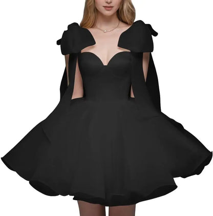Short Wedding Dresses for Bride Organza Sweetheart 2026 Ball Gown for Women Puffy Homecoming Dresses Party Evening Dresses