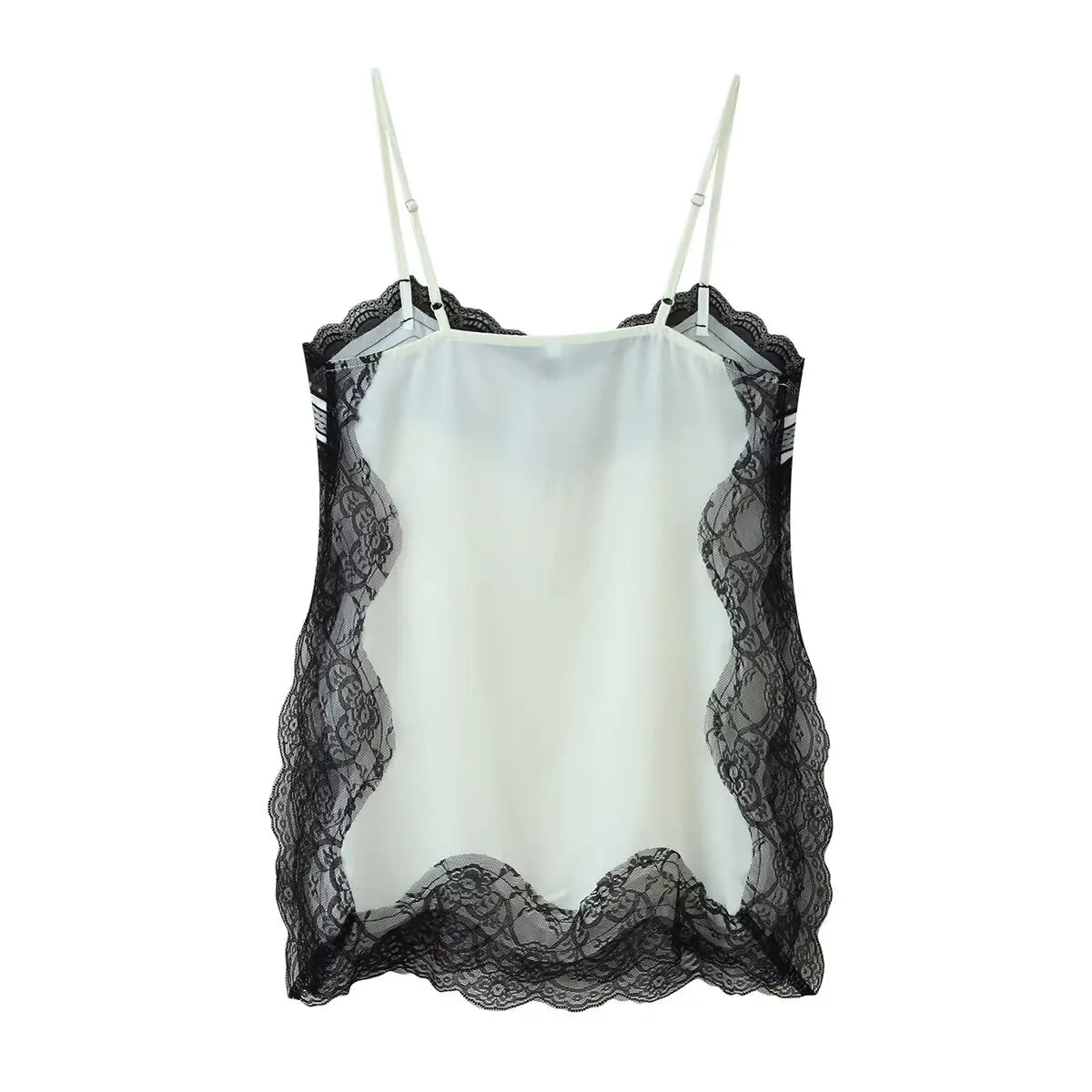 2025 New Women Cami Top Heart Neck Lace Trim Sleeveless Casual Sexy Summer Party Fashion Multi Color