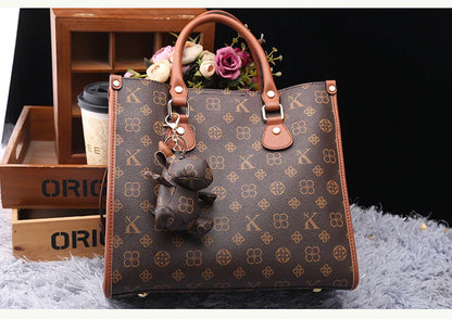 Light luxury brand women's bag 2025 new fashionable and versatile single shoulder crossbody high-end handbag with large capacity