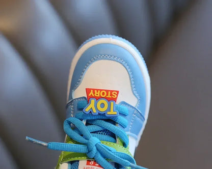 Fashion Children Sneakers Outdoor Non-Slip Boy Girl Casual Board Footwear Colorful High-top Kid Running Sports Leisure Shoes