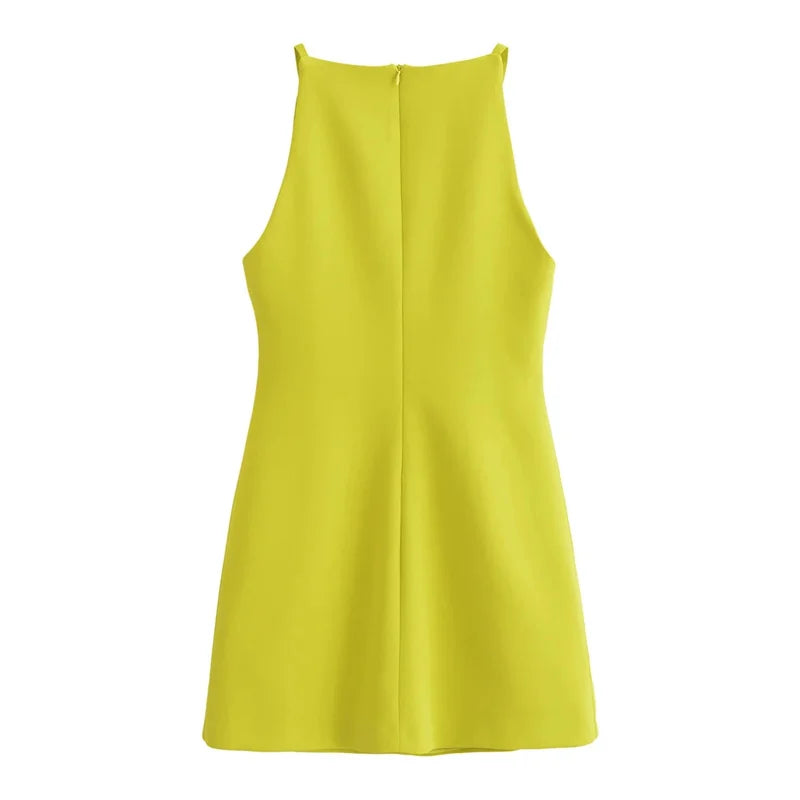 White Mini Dress Woman Sleeveless Summer Short Dresses For Women 2025 Off Shoulder Black Sexy Dress Evening Party Dresses