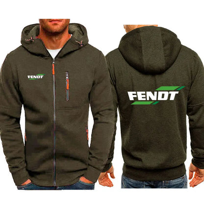 New Spring Autumn Fendt Hoodied Men's Fashion Long Sleeve Zipper Cotton Hip-Hop Harajuku Hoody Casual Jacket hoodies coat XXXL