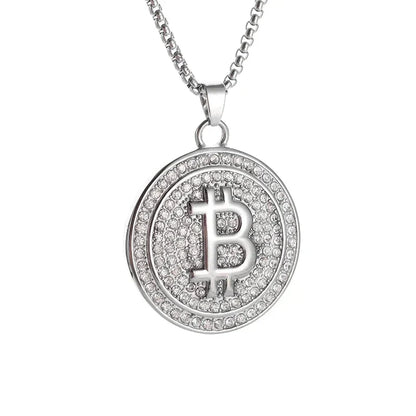 Stainless Steel 100 Dollar Bill Pendant Necklace for Men Women Fashion Lucky Wealth Jewelry Exquisite Gift