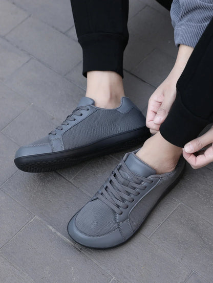 Wide Toe Casual Shoes for Men and Women Barefoot Soft Sole Flats Non Slip Walking Footwear Plus Size Comfortable