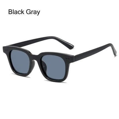 New Vintage Ocean Lens Sun Glasses Cycling Sunglasses for Men Women Fashion Square Frame Sunglasses UV Protection Eyewear Shades