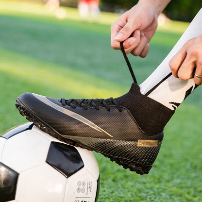 Size 35-45 Soccer Shoes AG/TF Football Boots Kids Boy Girl Ultralight Soccer Cleats Sneakers  botas de futbol