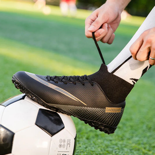 Size 35-45 Soccer Shoes AG/TF Football Boots Kids Boy Girl Ultralight Soccer Cleats Sneakers  botas de futbol