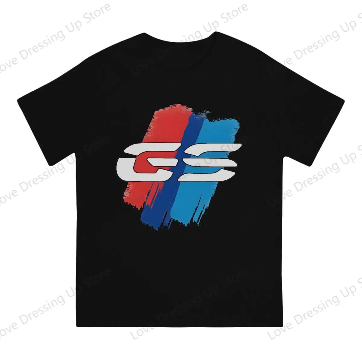 GS Motorcycle T Shirt Grunge Men Tees Summer Clothing COTTON Crewneck TShirt
