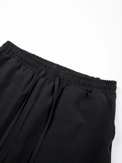 Men's Casual Pants Summer Male Breathable High Quality Trousers Sweatpants Solid Color Fitness Pants Jogging Fitness Streetwear