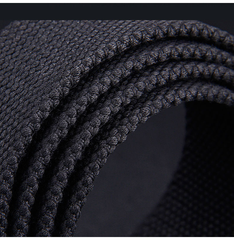 Plus LONG Size 160 150 140 130 120 110 cm Canvas Belts Men Black Automatic buckle Unisex Women Large Big Size Jeans Belts 2023