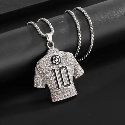 Stainless Steel 100 Dollar Bill Pendant Necklace for Men Women Fashion Lucky Wealth Jewelry Exquisite Gift