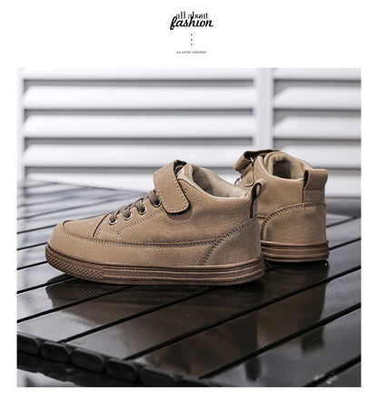 2025 Fashion Kids Sneakers Boys Girls Casual Board Shoes High Top Running Sports Shoes Children‘s Boots Non-slip Basketball New
