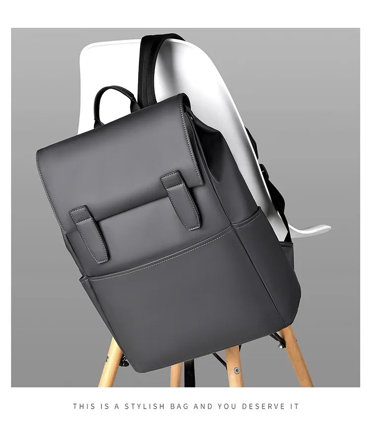 Cross-border New Men's Backpack High-end Casual Versatile Business Laptop Bag Daily Commute Large Capacity Backpack