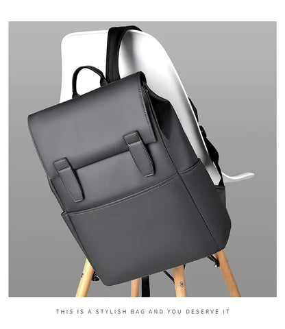 Cross-border New Men's Backpack High-end Casual Versatile Business Laptop Bag Daily Commute Large Capacity Backpack
