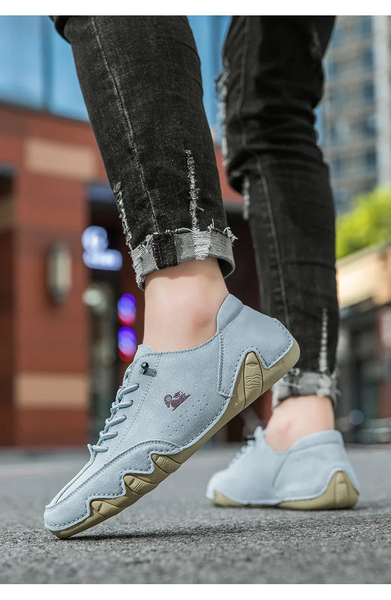 Men's shoes four season new plus size casual shoes fashion low-top soft sole breathable outdoor shoes men's sports walking shoes
