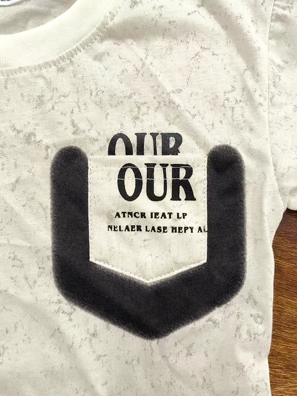 Boys Summer 2Pcs Outfit Casual Letter Print Short Sleeve T-shirt + Elastic Waist Denim Shorts Kids Streetwear Clothes Set 2-7Y