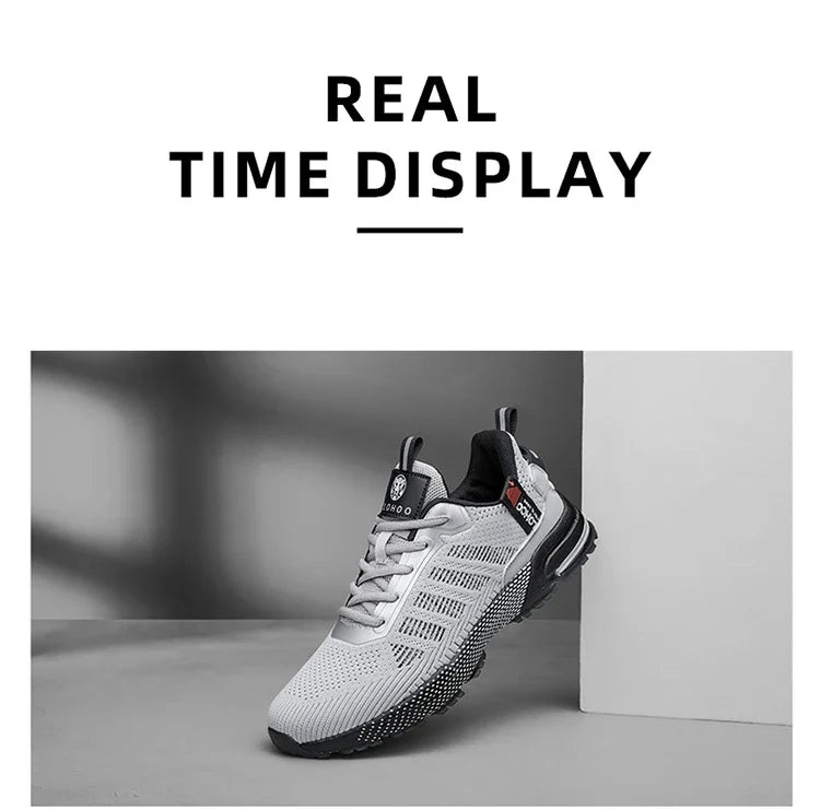 Mesh Upgraded Thick Bottom Foam Sports Casual Shoes Breathable Wear-Resistant Comfortable Footwear for Active Lifestyle