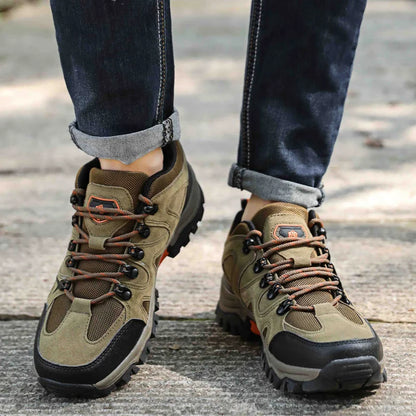 Men's Hiking Shoes All-terrain Outdoor Sports Shoes Breathable Wear-resistant Mesh Non-slip Hiking Shoes Outdoor Cycling Shoes