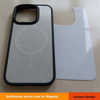 Magnetic wireless charging magnet sublimation phone case for magsafe iphone 17 air 16 15 Pro 14 12 13 pro max cover cases