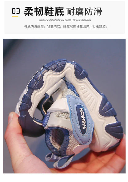 Lightweight Kids Shoes Children Girls Boys Sandals Children Beach Sandals New Non-slip Soft Bottom Breathable Boys Shoes