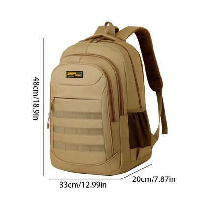 Men's and women's universal backpack, large capacity multi-purpose laptop backpack, durable travel backpack with safety compartm