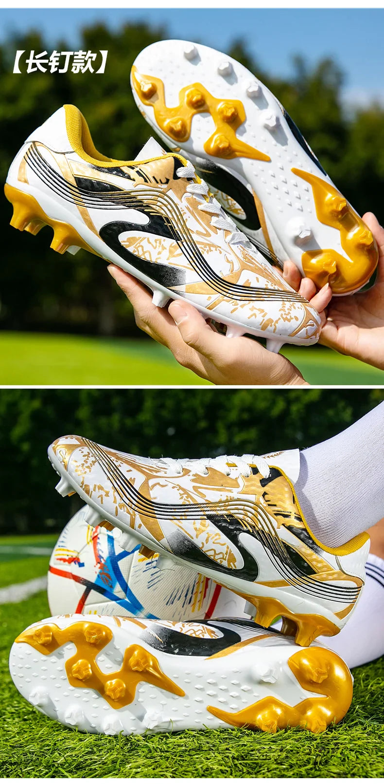 Football Boots Boys Professional  Soccer Shoes Kids Athletics Training Shoes Sports Shoe Girls Outdoor Spikes Chuteira De Campo