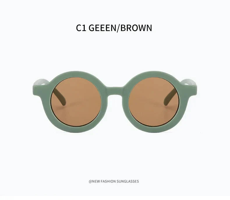 2024 new children's sunglasses yuanchaotong UV400 plastic  glasses  sunglasses