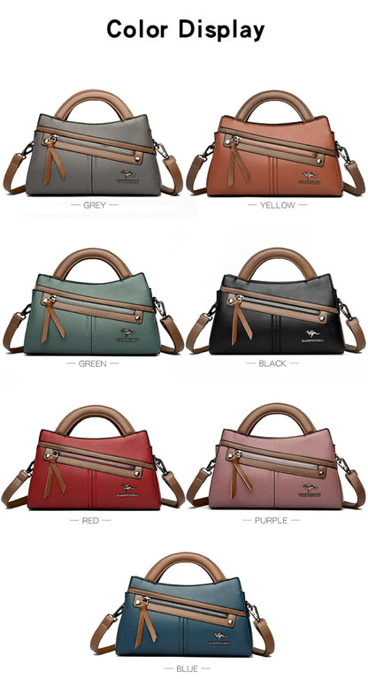 Genuine Brand Luxury Handbags Women Bags Designer HIgh Quality Leather Crossbody Bags for Women 2024 Shoulder Bag Sac A Main
