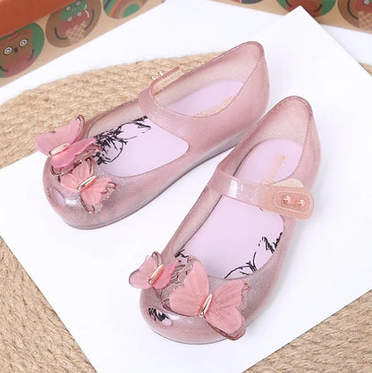 New Mini Melissa Children's Sandals Pineapple Fruit Sandals Strawberry Jelly Girl Baby Avocado Sandals Toddler Melissa Shoes