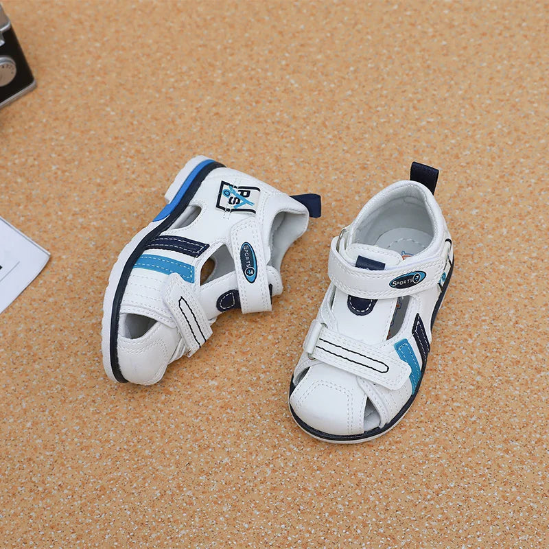 Summer New Sandals Boys Shoes Children Beach Shoes Non-Slip Closed Toe baby Sandals