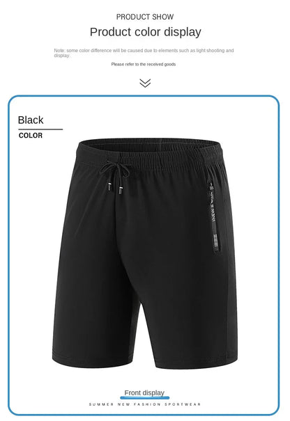 Men's Sports Shorts,bermuda Clothing, Fitness Jogging Shorts,ice Silk