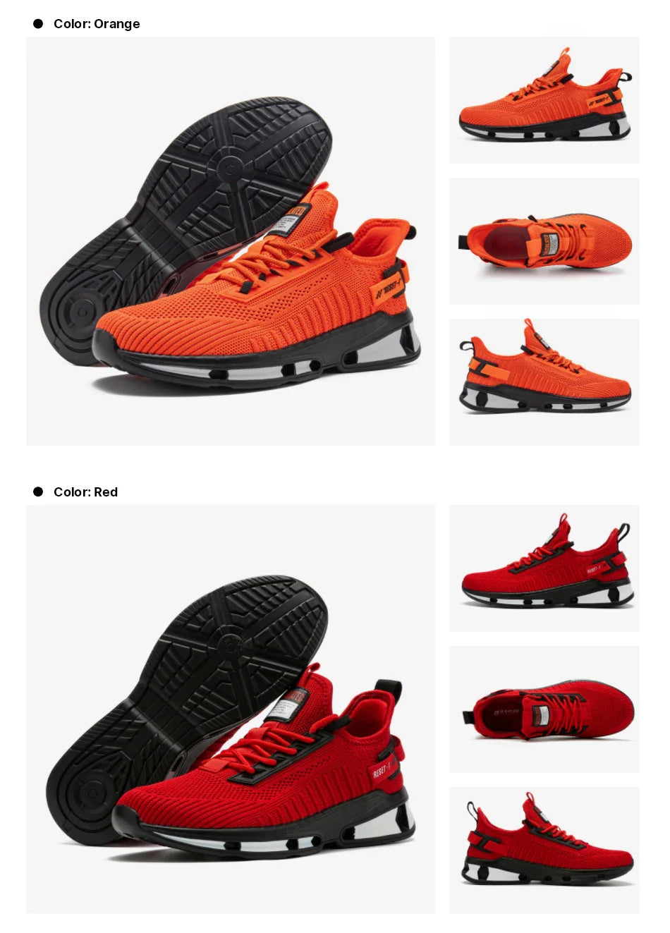 Lightweight Running Shoes For Men Casual Men's Designer Mesh Sneakers Lace-Up Male Outdoor Sports Walking Shoes