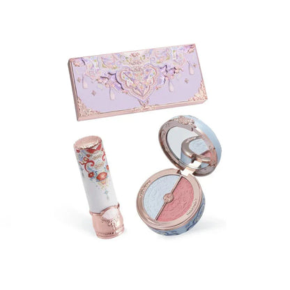 Makeup Set Flower Knows Butterfly Cloud Collar Collection Makeup Gift Set Includes Eyeshadow Blush Lipstick Vegan&Cruelty-Free