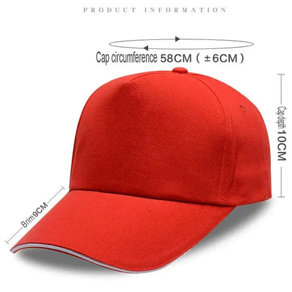 Custom DIY Baseball Caps For Men Woman Hat Custom Logo Men's cap Print Text Design Trucker velcro Hat designer cap men