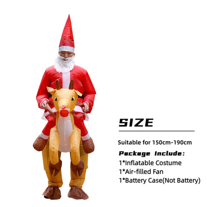Anime Snowman inflatable Cosplay Costumes Adult Snow Treasure Suit Masquerade Party Halloween Blowing Dress Up Cosplay Party