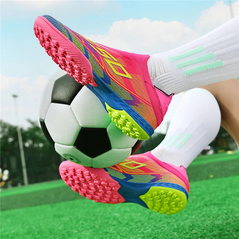 Men's football field boots ultra light grass indoor social training football shoes sports shoes TF/FG football shoes