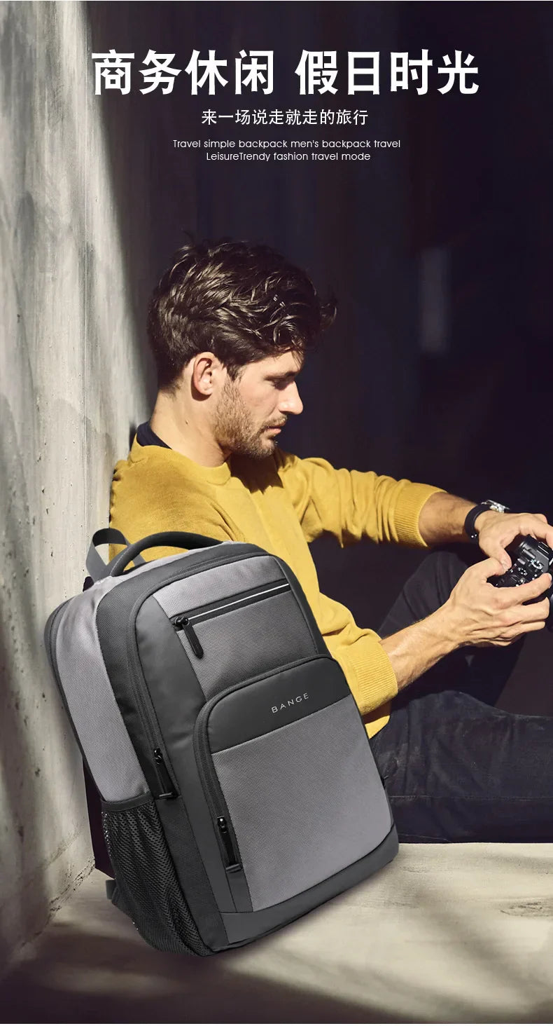 Men's Designer Laptop Bag School Bags for Boys Male Motorcycle Tactical Business Sports Travel Backpack Men