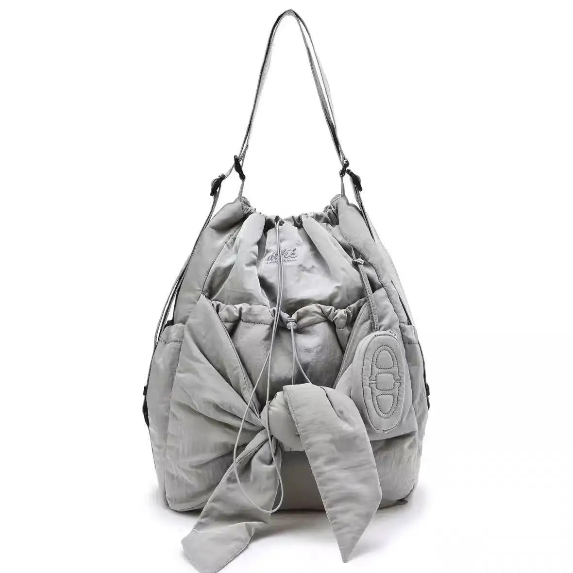 2025 New Korean-Style Niche Fashion Casual Small Bag for Women - Minimalist Nylon Crossbody Bag & Versatile Tote Bag