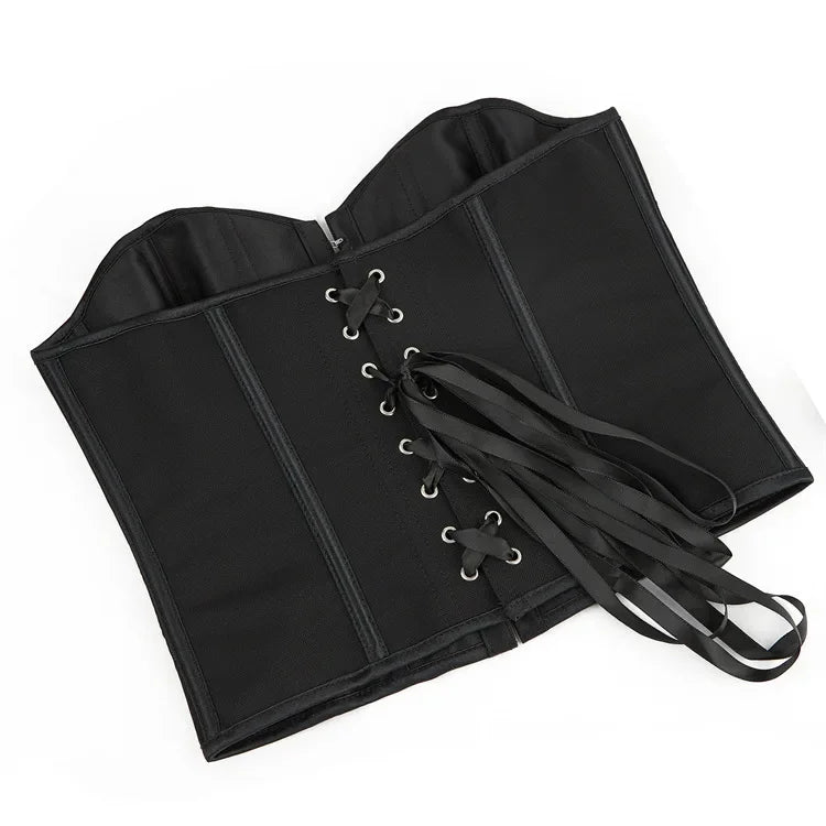 Fashion Strapless Off Shoulder Corset Tank Crop Tops Summer Backless  Camisole Underwear Female Bustier Top