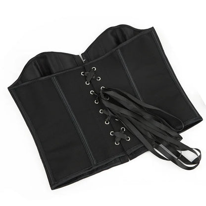 Fashion Strapless Off Shoulder Corset Tank Crop Tops Summer Backless  Camisole Underwear Female Bustier Top