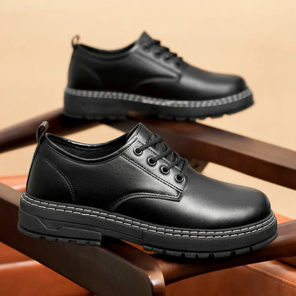 2026 men's new business casual sports shoes are versatile, comfortable, trendy, fashionable, plus size formal shoes, leather sho