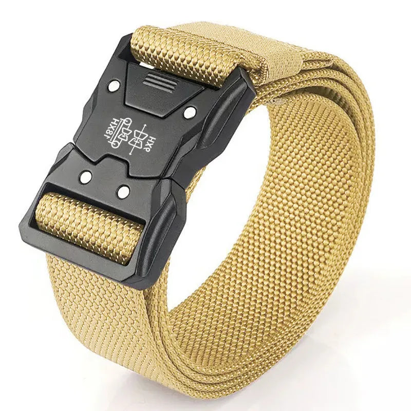 Men Belt Outdoor Hunting Tactical Belt Multi-Function Buckle Nylon Belt High Quality Marine Corps Canvas Belt Plastic buckle