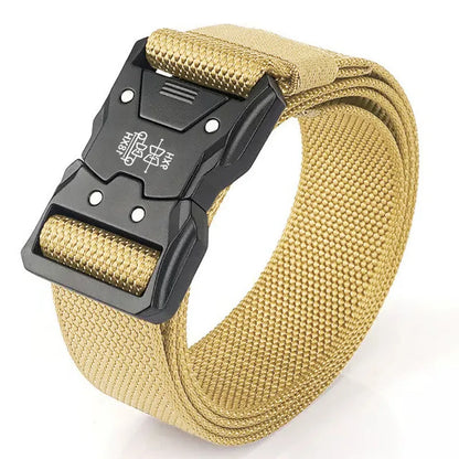 Men Belt Outdoor Hunting Tactical Belt Multi-Function Buckle Nylon Belt High Quality Marine Corps Canvas Belt Plastic buckle