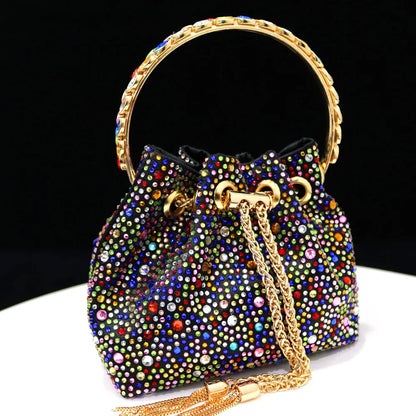 Pointed Shoes Bag Soft Handle Bag Anklet Design Medium Heel Ladies Shoes Suitable for Wedding Party